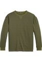 Camiseta Verde Manga Larga Essential De Rayas Tommy Hilfiger de Tommy Hilfiger
