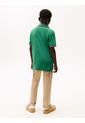 Polo Verde Manga Corta Con Logo Tommy Hilfiger de Tommy Hilfiger
