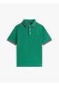 Polo Verde Manga Corta Con Logo Tommy Hilfiger de Tommy Hilfiger