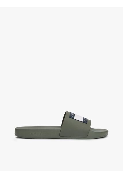 Sandalias Gris Con Parche Essential Tommy Hilfiger