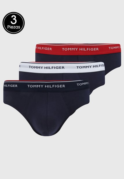 Pantaloncillo Trio  Azul-Rojo-Blanco Tommy Hilfiger