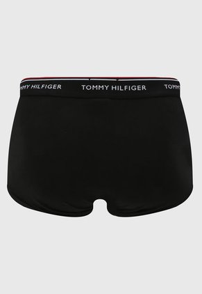Pantaloncillo Trio  Negro-Rojo-Blanco Tommy Hilfiger