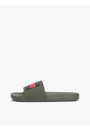 Sandalias Gris Con Parche Essential Tommy Hilfiger