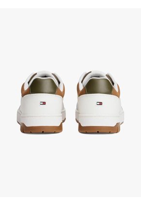 Tenis Blanco De Baloncesto Con Suela De Tacos Tommy Hilfiger
