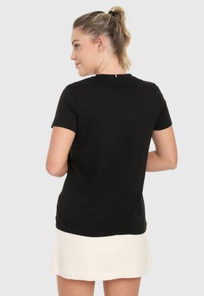 Camiseta Negro-Blanco Tommy Hilfiger