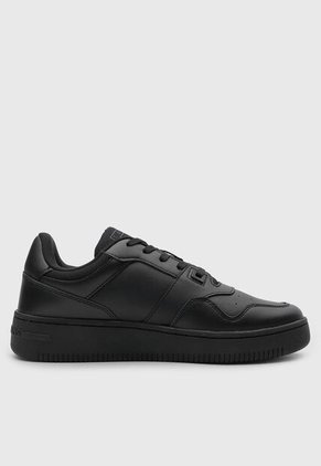 Tenis Lifestyle Tommy Hilfiger Retro Basket Negro