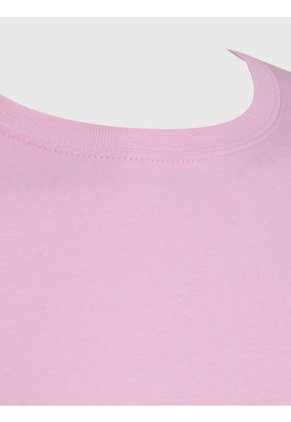 Camiseta De Corte Regular En Algodón Hombre Rosa Tommy Hilfiger