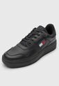 Tenis Lifestyle Tommy Hilfiger Retro Basket Negro de Tommy Hilfiger