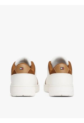 Tenis Blanco Texturizados Con Suela Dentada Tommy Hilfiger