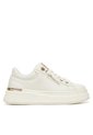 Tenis Blanco Para Niña De Corte Bajo Con Cordones Tommy Hilfiger de Tommy Hilfiger
