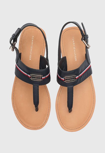 Sandalias Planas Tommy Hilfiger Azul
