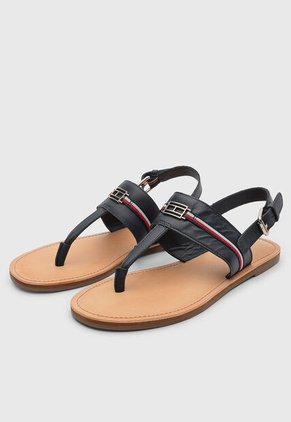Sandalias Planas Tommy Hilfiger Azul