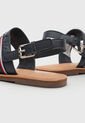 Sandalias Planas Tommy Hilfiger Azul de Tommy Hilfiger