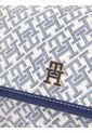 Bolso Azul Mensajero TH Monoplay Con Solapa Tommy Hilfiger de Tommy Hilfiger