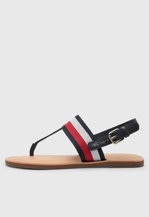 Sandalias Planas Tommy Hilfiger Azul