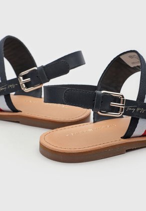 Sandalias Planas Tommy Hilfiger Azul