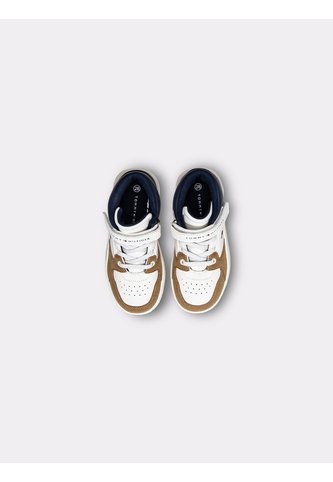 Tenis Multicolor Para Niño De Corte Alto Con Velcro Y Cordones Tommy Hilfiger Tommy Hilfiger