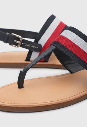 Sandalias Planas Tommy Hilfiger Azul