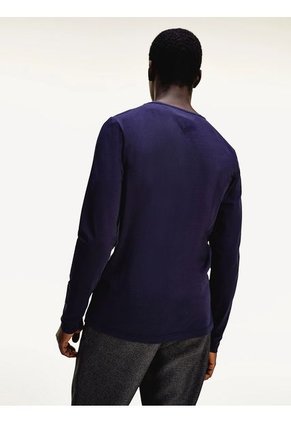 Camiseta De Manga Larga Con Corte Slim