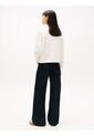 Buzo Blanco De Corte Amplio Con Logo Bordado Tommy Jeans de Tommy Hilfiger