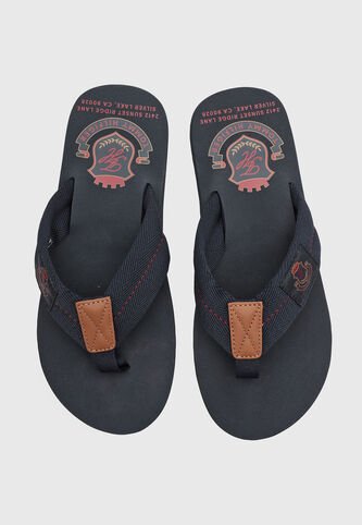 Sandalias Flip Flop Tommy Hilfiger Patch Azul Tommy Hilfiger