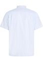 Camisa Azul Claro Seersucker De Corte Regular Con Diseño De Rayas Tommy Hilfiger de Tommy Hilfiger
