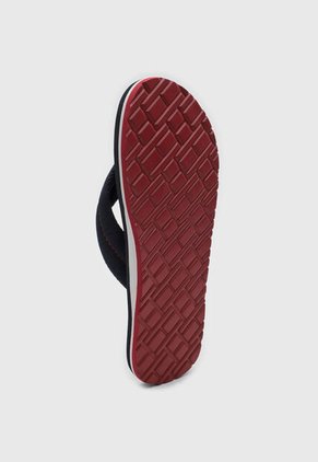 Sandalias Flip Flop Tommy Hilfiger Patch Azul