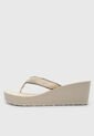 Sandalias Plataforma Tommy Hilfiger Wedge Beach Marfil de Tommy Hilfiger