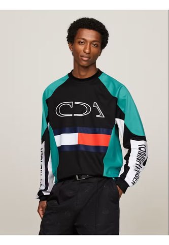 Saco Negro De Carreras Tommy X Mercedes F1 X CR Tommy Hilfiger Tommy Hilfiger