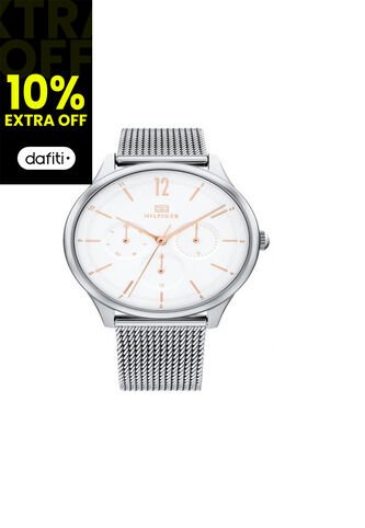 Reloj Para Mujer Tommy Hilfiger Layla 1782456 Plateado Tommy Hilfiger