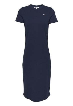 Vestido Multicolor Ajustado Midi Acanalado Tommy Jeans