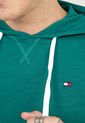 Hoodie Verde-Blanco Tommy Hilfiger Sleepwear de Tommy Hilfiger