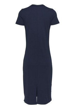 Vestido Multicolor Ajustado Midi Acanalado Tommy Jeans