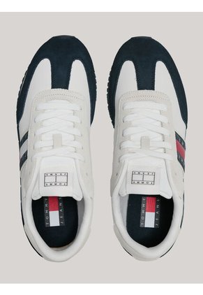 Tenis Multicolor Retro Runner Con Logo Tommy Hilfiger