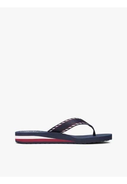 Sandalias Azul De Tiras Tres Dedos Tommy Hilfiger