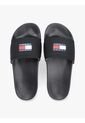 Sandalias Negro Para Piscina Con Logo Tommy Hilfiger de Tommy Hilfiger