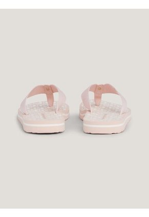 Sandalias Rosa Con Tiras De Tejido Trenzado Tommy Hilfiger