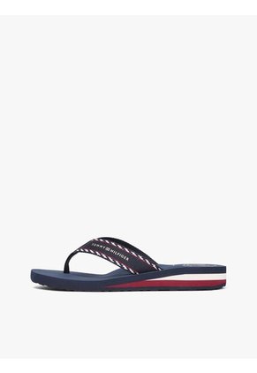 Sandalias Azul De Tiras Tres Dedos Tommy Hilfiger