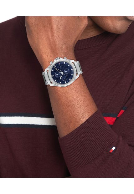 Reloj Azul De Tommy Hilfiger Para Hombre Azul Tommy Hilfiger