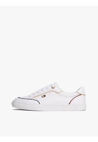 Tenis Blanco Cupsole Con Insignia Metálica Tommy Hilfiger Tommy Hilfiger