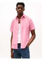Camisa Rosa Poplin Solida Tommy Hilfiger de Tommy Hilfiger