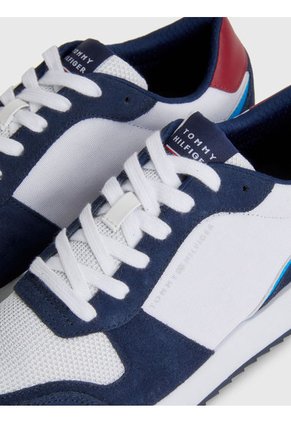 Tenis Blancos Con Suela Dentada Para Hombre Tommy Hilfiger