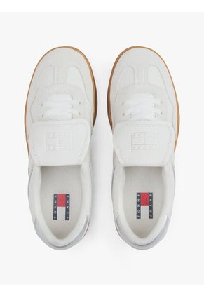 Tenis Gris The Greenwich Metalizadas Tommy Hilfiger