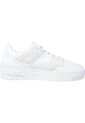 Tenis  Blancos De Cuero Con Mezcla De Texturas Tommy Hilfiger de Tommy Hilfiger
