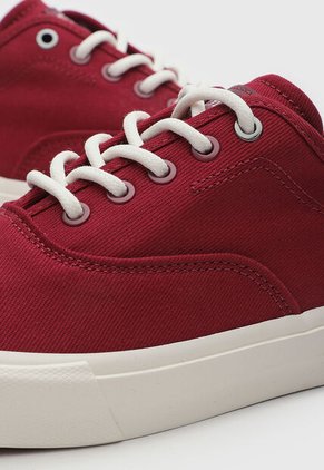 Tenis Lifestyle TOMMY HILFIGER Oxford Twill Borgoña