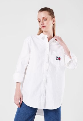 Camisa Blanco-Azul-Rojo Tommy Hilfiger