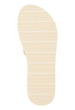 Sandalias Blanco Con Tiras De Tejido Trenzado Tommy Hilfiger