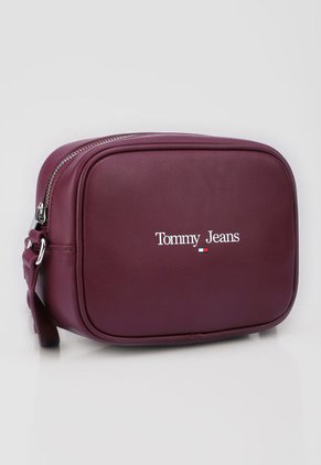 Bolso Manos Libres Vino Tinto Tommy Hilfiger