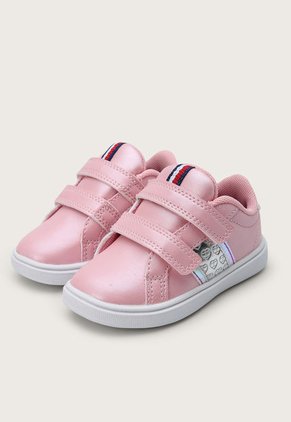 Tenis Lifestyle Rosa-Blanco-Tornasol Tommy Hilfiger Kids