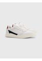 Tenis Elevated Cuero Tonal Hombre Blanco Tommy Hilfiger de Tommy Hilfiger